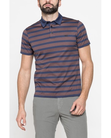 POLO MANICA CORTA IN JERSEY DI COTONE MERCERIZZATO