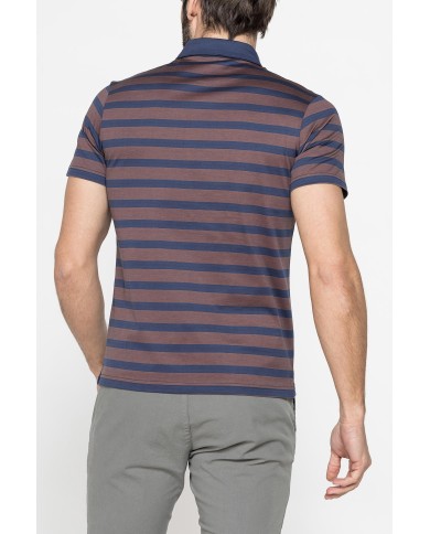 POLO MANICA CORTA IN JERSEY DI COTONE MERCERIZZATO