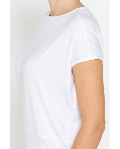 T-SHIRT MORBIDA IN VISCOSA CON FASCIA