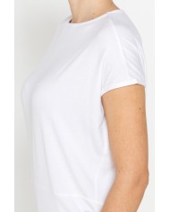 T-SHIRT MORBIDA IN VISCOSA CON FASCIA