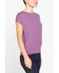 T-SHIRT MORBIDA IN VISCOSA CON FASCIA