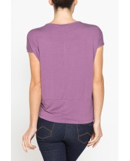 T-SHIRT MORBIDA IN VISCOSA CON FASCIA