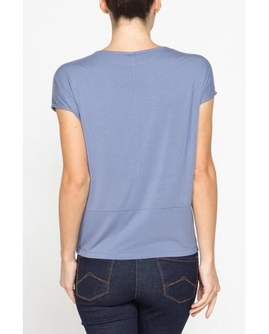 T-SHIRT MORBIDA IN VISCOSA CON FASCIA