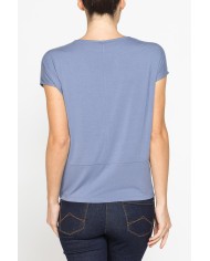 T-SHIRT MORBIDA IN VISCOSA CON FASCIA