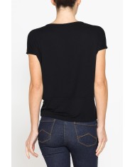 T-SHIRT MORBIDA IN VISCOSA CON FASCIA