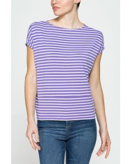 T-SHIRT MORBIDA IN VISCOSA CON FASCIA