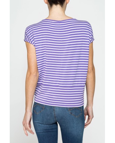 T-SHIRT MORBIDA IN VISCOSA CON FASCIA