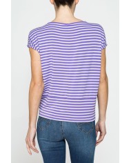 T-SHIRT MORBIDA IN VISCOSA CON FASCIA