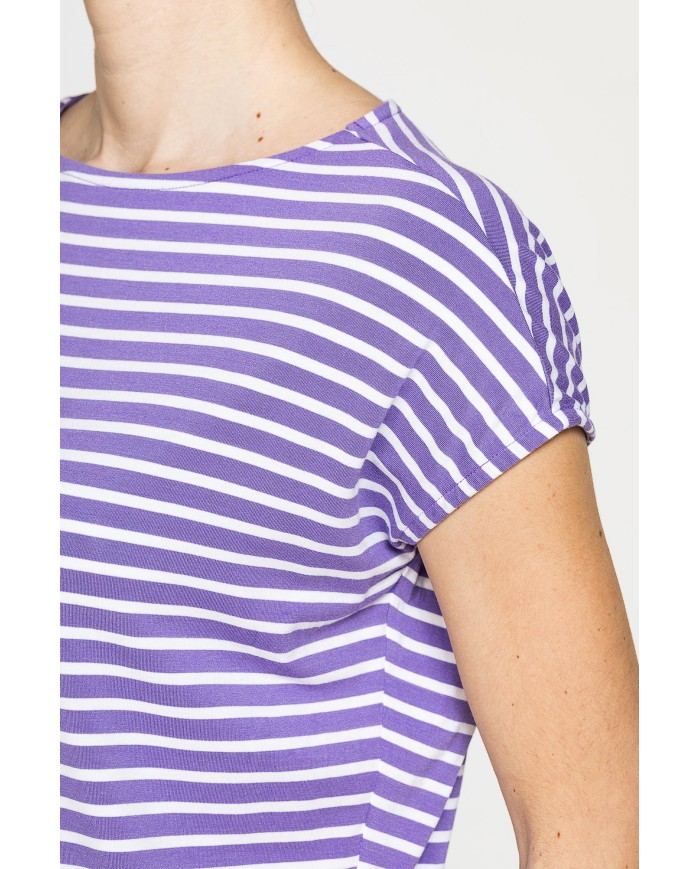 T-SHIRT MORBIDA IN VISCOSA CON FASCIA