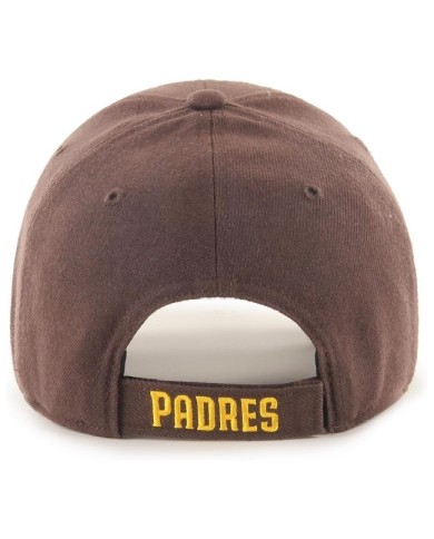Cappello con Visiera '47 San Diego Padres MVP Snapback Marrone BMVPSP21WBVBWA Cappello con Visiera '47 San Diego Padres MVP Snapback Marrone BMVPSP21WBVBWA