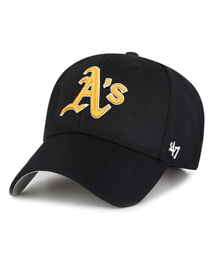 Cappello con Visiera '47 Oakland Athletics MVP Snapback Nero BMVPSP18WBVBKG