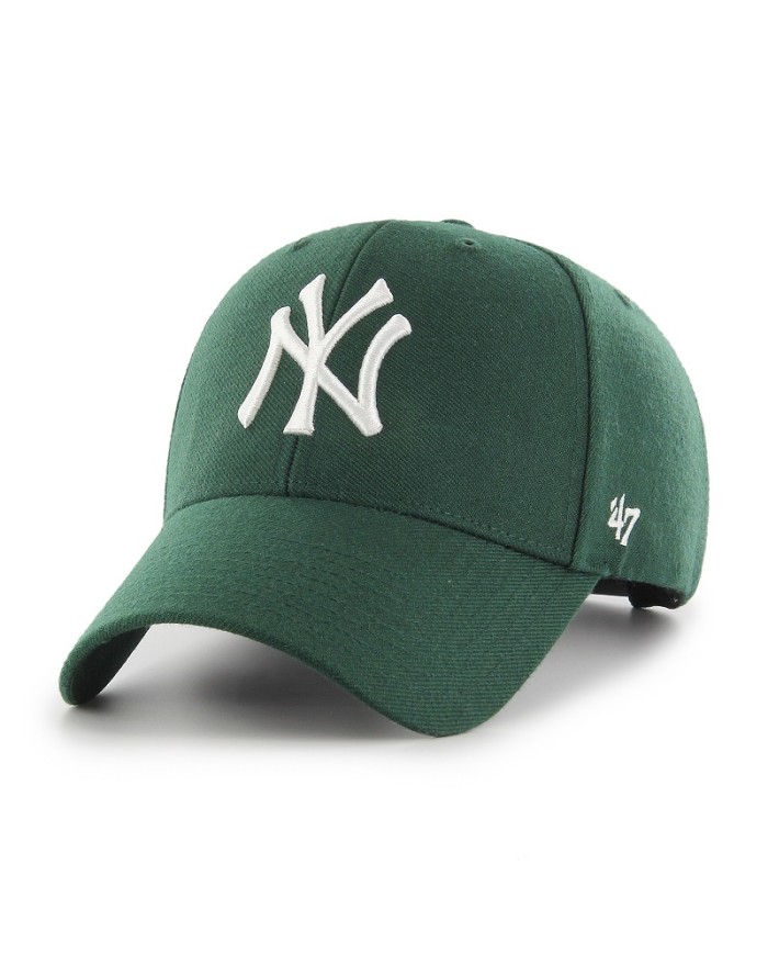 Cappello con Visiera '47 NY Yankees MVP Snapback Verde BMVPSP17WBPDG Cappello con Visiera '47 NY Yankees MVP Snapback Verde BMVPSP17WBPDG