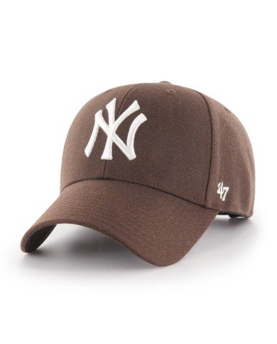 Cappello con Visiera '47 NY Yankees MVP Snapback Marrone BMVPSP17WBPBW Cappello con Visiera '47 NY Yankees MVP Snapback Marrone BMVPSP17WBPBW
