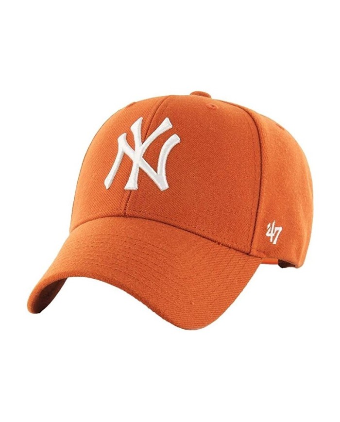Cappello con Visiera '47 NY Yankees MVP Snapback Arancione BMVPSP17WBPBO Cappello con Visiera '47 NY Yankees MVP Snapback Arancione BMVPSP17WBPBO