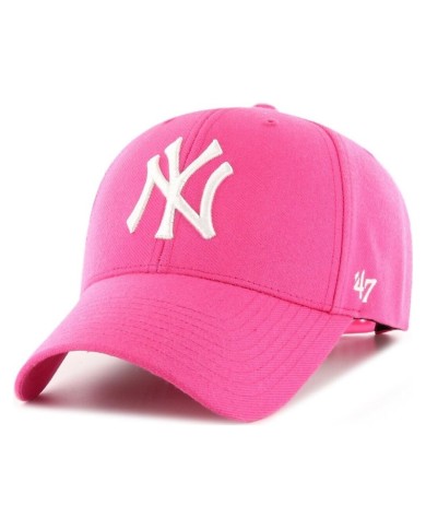 Cappello con Visiera '47 NY Yankees MVP Snapback Magenta BMVPSP17WBPMA Cappello con Visiera '47 NY Yankees MVP Snapback Magenta BMVPSP17WBPMA
