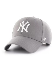 Cappello con Visiera '47 NY Yankees Raised Basic Beige Regolabile BRAC17CTPKH