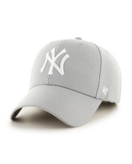 Cappello con Visiera '47 NY Yankees Raised Basic Rosa Regolabile BRAC17CTPRSA