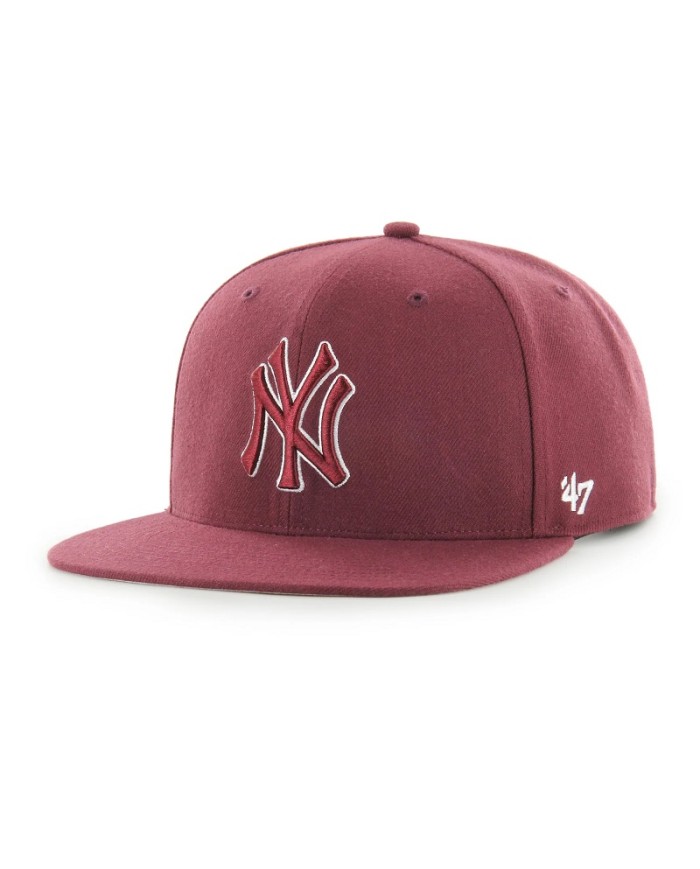 Cappello con Visiera Piatta '47 NY Yankees Regolabile Marrone BNSHOT17WBPKMF