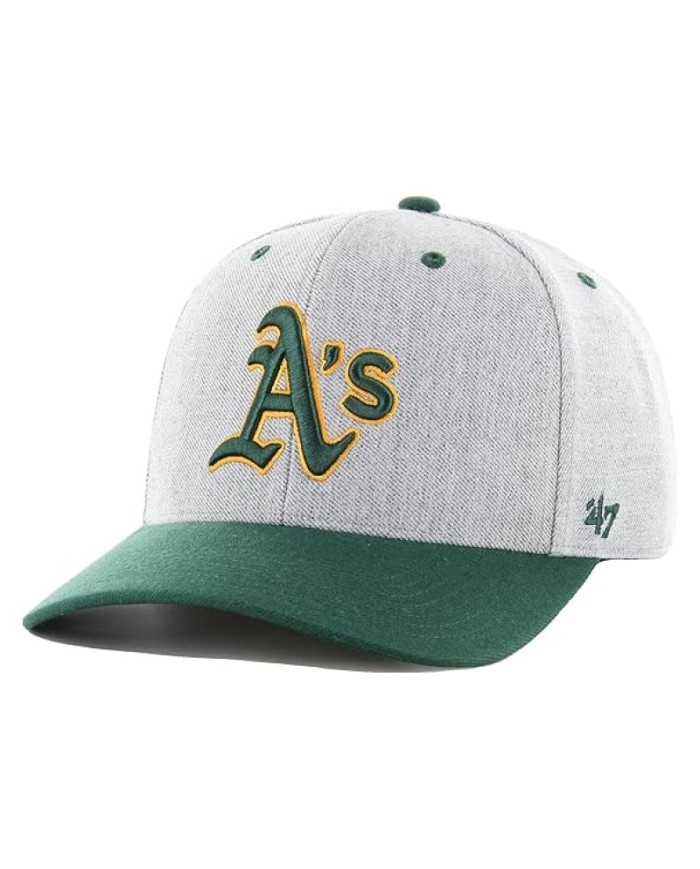 Cappellino con Visiera '47 Oakland Athletics Storm Cloud MVP Regolabile BSCTTD18WHPCCA