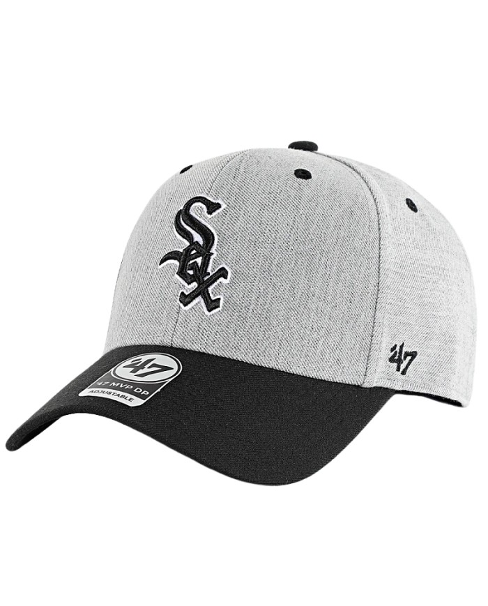 Cappellino con Visiera '47 Chicago White Sox Storm Cloud MVP Regolabile BSCTTD06WHPCC