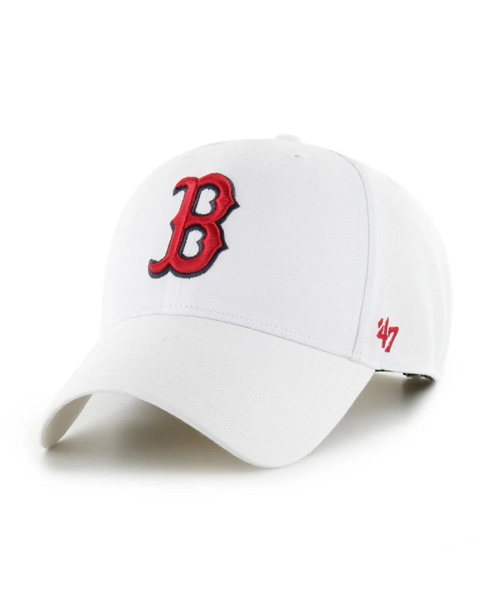 Cappello con Visiera '47 Boston Red Sox MVP Snapback Bianco BMVPSP02WBPWH