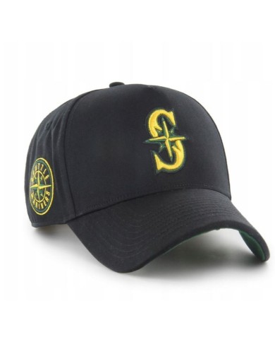 Cappellino con Visiera '47 Seattle Mariners Sure Shot MVP DT Black Cappellino con Visiera '47 Seattle Mariners Sure Shot MVP DT Black