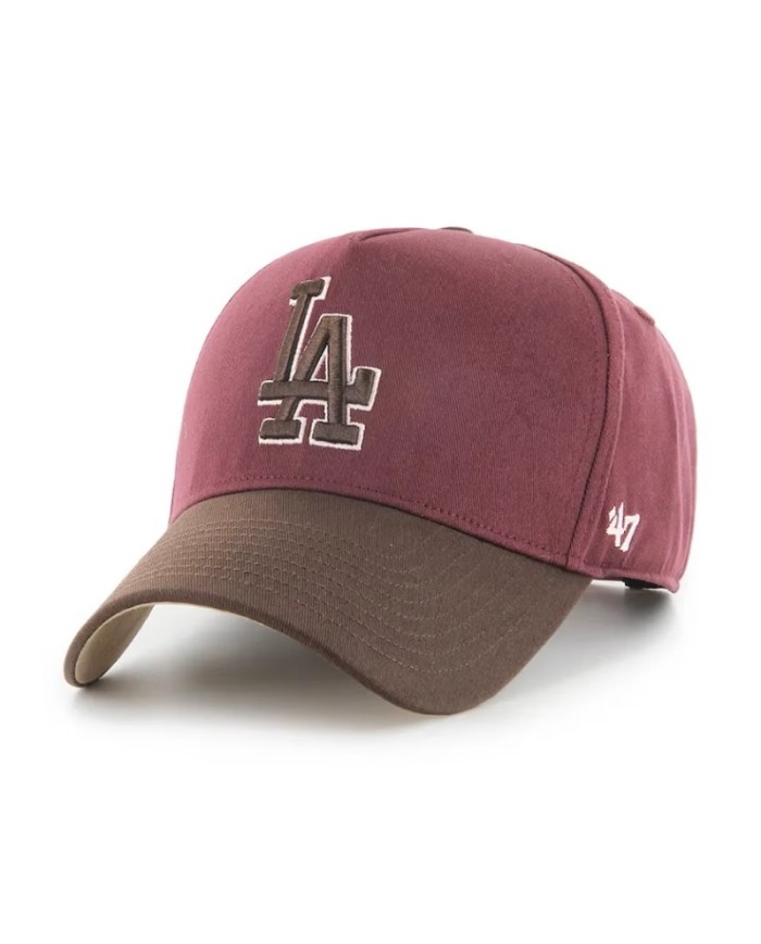 Cappellino con Visiera '47 Los Angeles Dodgers Sure Shot MVP DT Dark Maroon