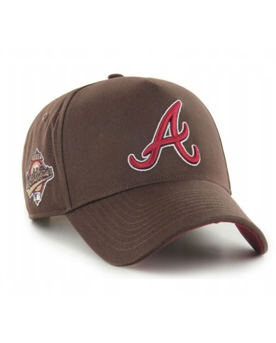 Cappellino con Visiera '47 Atlanta Braves Sure Shot MVP DT Brown Cappellino con Visiera '47 Atlanta Braves Sure Shot MVP DT Brown