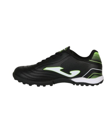 Scarpe da Calcetto Joma Toledo Jr 2501 Nero Turf TOJW2501TF Scarpe da Calcetto Joma Toledo Jr 2501 Nero Turf TOJW2501TF