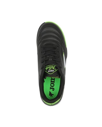 Scarpe da Calcetto Joma Toledo Jr 2501 Nero Turf TOJW2501TF Scarpe da Calcetto Joma Toledo Jr 2501 Nero Turf TOJW2501TF