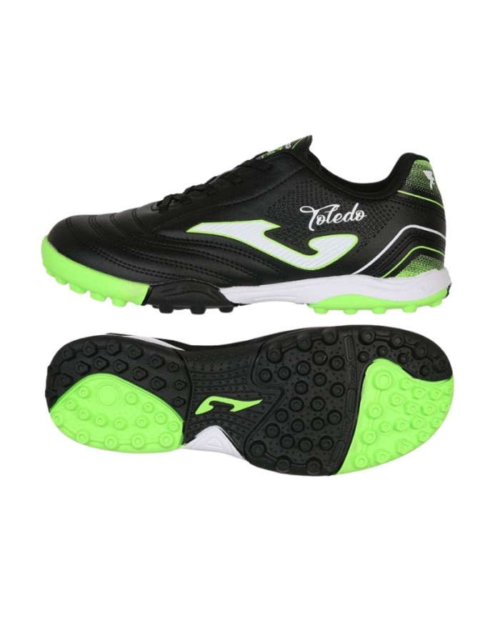 Scarpe da Calcetto Joma Toledo Jr 2501 Nero Turf TOJW2501TF
