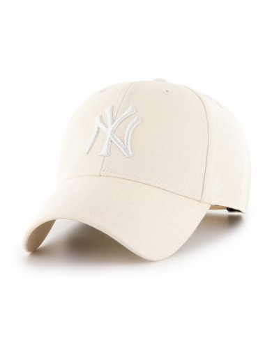 Cappello con Visiera '47 NY Yankees MVP Snapback Panna BMVPSP17WBPNTC Cappello con Visiera '47 NY Yankees MVP Snapback Panna BMVPSP17WBPNTC