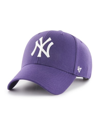 Cappello con Visiera '47 NY Yankees MVP Snapback Viola BMVPSP17WBPPP Cappello con Visiera '47 NY Yankees MVP Snapback Viola BMVPSP17WBPPP