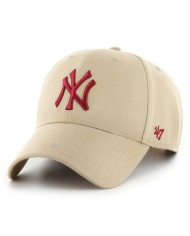 Cappello con Visiera '47 NY Yankees MVP Snapback Beige BMVPSP17WBPKHR