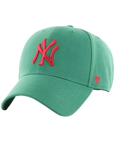 Cappello con Visiera '47 NY Yankees MVP Snapback Verde BMVPSP17WBPKYA Cappello con Visiera '47 NY Yankees MVP Snapback Verde BMVPSP17WBPKYA