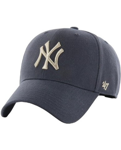 Cappello con Visiera '47 NY Yankees MVP Snapback Blu BMVPSP17WBPNYE Cappello con Visiera '47 NY Yankees MVP Snapback Blu BMVPSP17WBPNYE