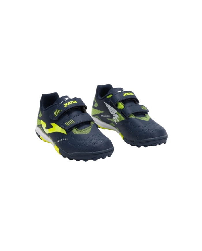 Scarpe da Calcetto Joma Powerful Junior 2503 Navy Blue Turf POJW2503TFV
