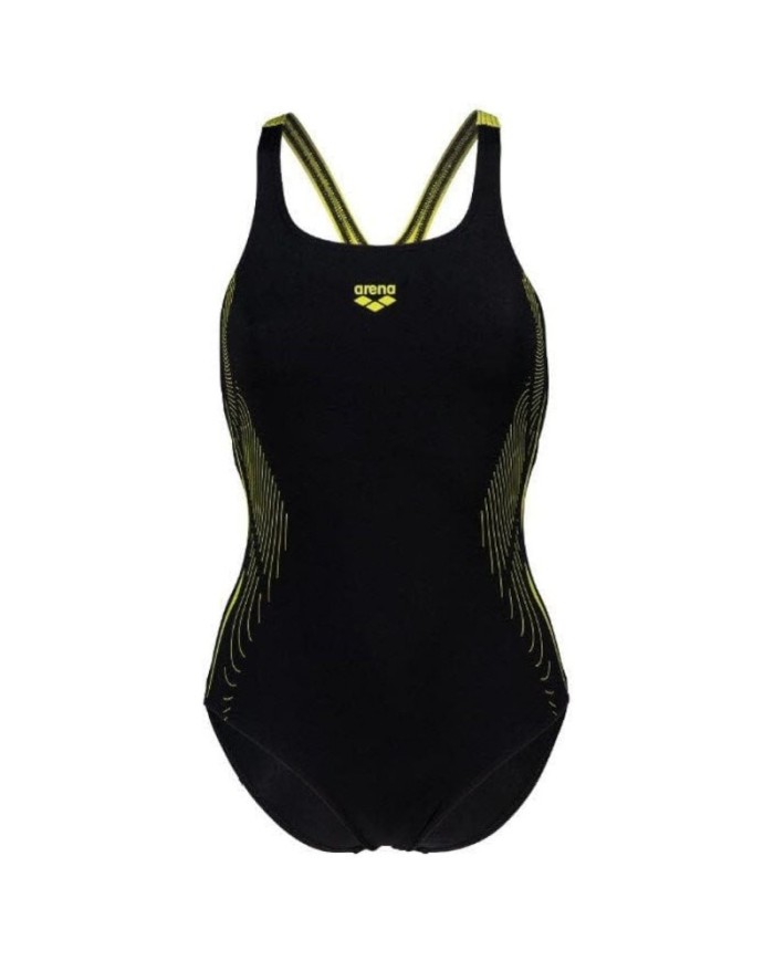 Costume da Donna Arena Intero Swim Pro Back Graphic LB Piscina  Nero 005973560