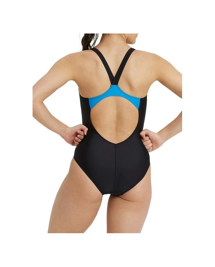 Costume da Donna Intero Arena Swimsuit V Back Graphic Nero 005324580