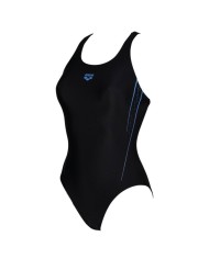 Costume da Donna Intero Arena Swimsuit V Back Graphic Nero 005324580