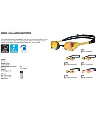 Occhialini da Nuoto Arena Cobra Ultra Swipe Mirror Adulto Unisex Neri 002507350