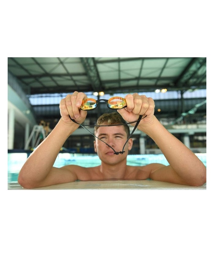 Occhialini da Nuoto Arena Cobra Ultra Swipe Mirror Adulto Unisex Neri 002507350