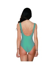 Costume Olimpionico Intero Givova CS001 Verde Tiffany Piscina Body  CS0010080