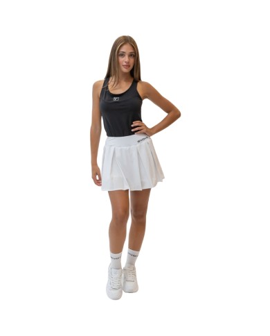 Gonna da Padel Givova ITALY FIT030 Bianco con Short FIT0300003 Gonna da Padel Givova ITALY FIT030 Bianco con Short FIT0300003