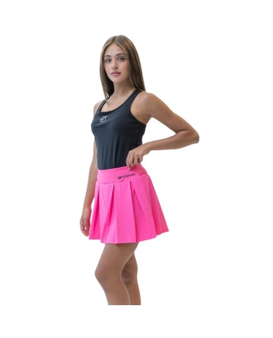 Gonna da Padel Givova ITALY FIT030 Fuxia con Short FIT0300006 Gonna da Padel Givova ITALY FIT030 Fuxia con Short FIT0300006