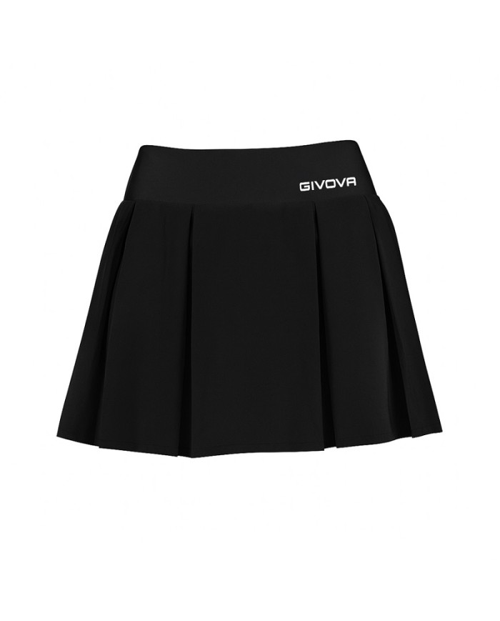 Gonna da Padel Givova ITALY FIT030 Nero con Short FIT0300010