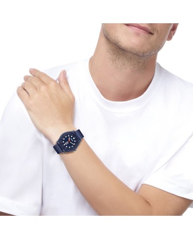 OROLOGIO ANALOGICO X IAM!  RECYCLED PLASTIC BLUE  IAM-363 OROLOGIO ANALOGICO X IAM!  RECYCLED PLASTIC BLUE  IAM-363