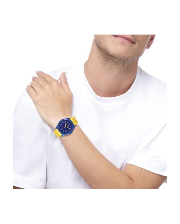 OROLOGIO SOLO TEMPO  X IAM! LARGE BLUE  IAM-379 OROLOGIO SOLO TEMPO  X IAM! LARGE BLUE  IAM-379