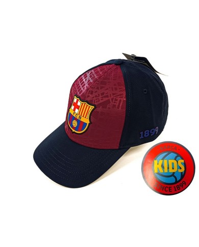 Cappellino con Visiera Barcellona F.C. Junior Kids Regolabile 5001GEXCNP