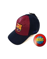 Cappellino con Visiera Barcellona F.C. Junior Kids Regolabile 5001GEXCNP